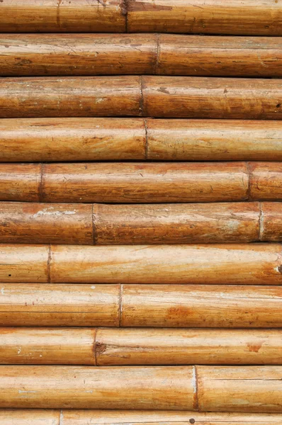 Pared de bambú para fondo . — Foto de Stock