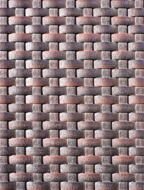 Plastik hasır desen arkaplanı dokun.