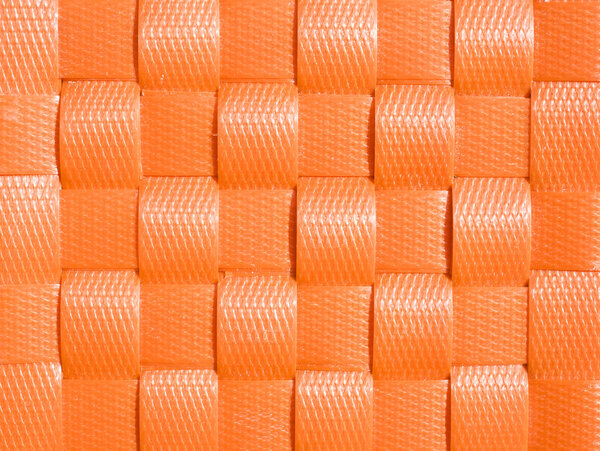 Weave plastic wicker pattern background.
