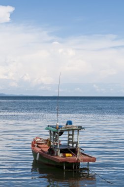 Küçük balıkçı teknesi.