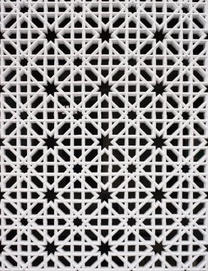 Tuğla havalandırma delikleri.