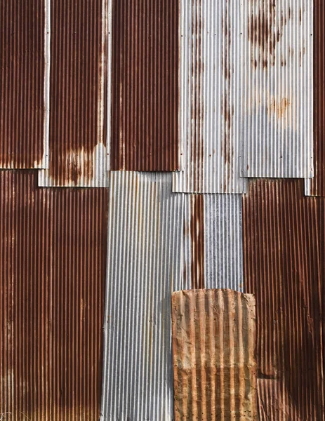 Old rusty galvanized. — Stock Photo, Image