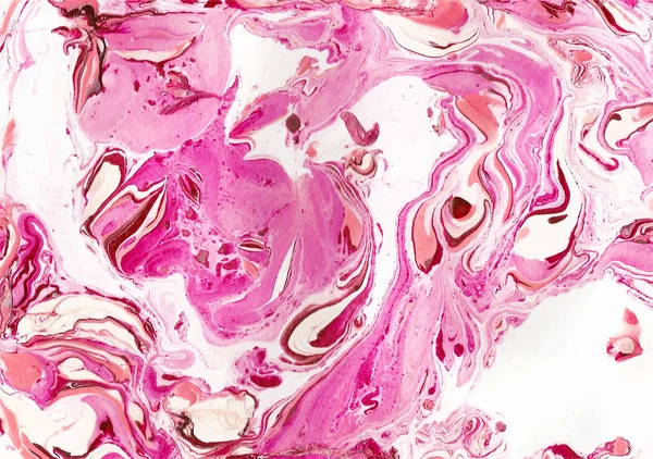Roze marmering — Stockvector