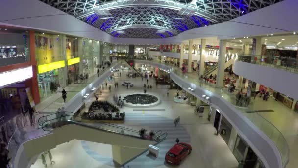 Městské nákupní centrum — Stock video