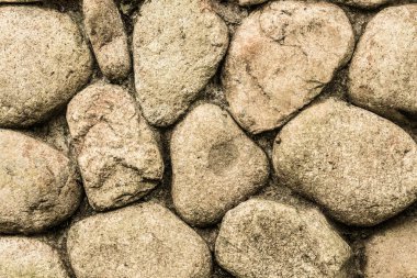 Taşlı yolun yakın görüntüsü