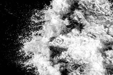 Okyanus renk temalarında dalgalar