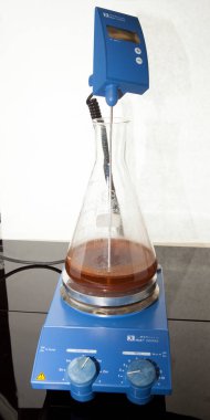 Bitki özü yakın plan görüntüsünün filtrelenmesi