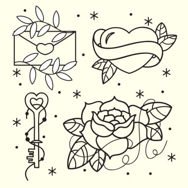 Tattoo Flash Free Vector Eps Cdr Ai Svg Vector Illustration Graphic Art