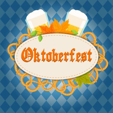 Oktoberfest bira Festivali çerçeve