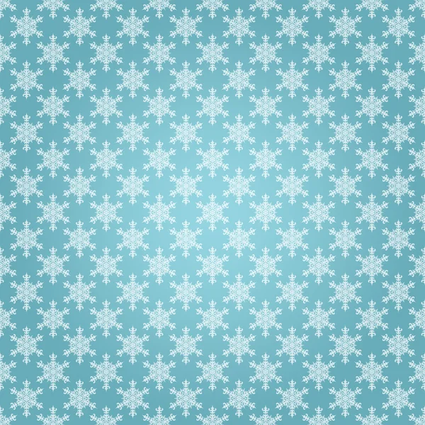 Modèle de flocons de neige vectoriels sans couture — Image vectorielle