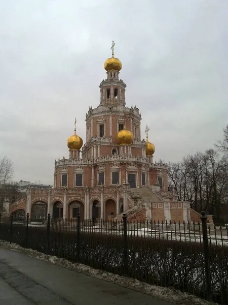 Русская Православная Церковь России Белоруссии Украине Исторический Собор Аббатство Монастырь — стоковое фото