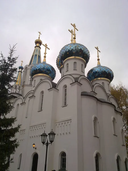 Chiesa Cristiana Ortodossa Russa Russia Bielorussia Ucraina Cattedrale Storica Abbazia — Foto Stock