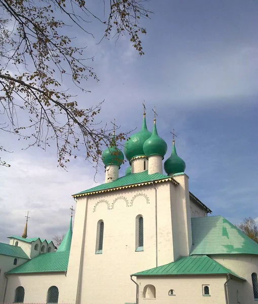 Chiesa Cristiana Ortodossa Russa Russia Bielorussia Ucraina Cattedrale Storica Abbazia — Foto Stock