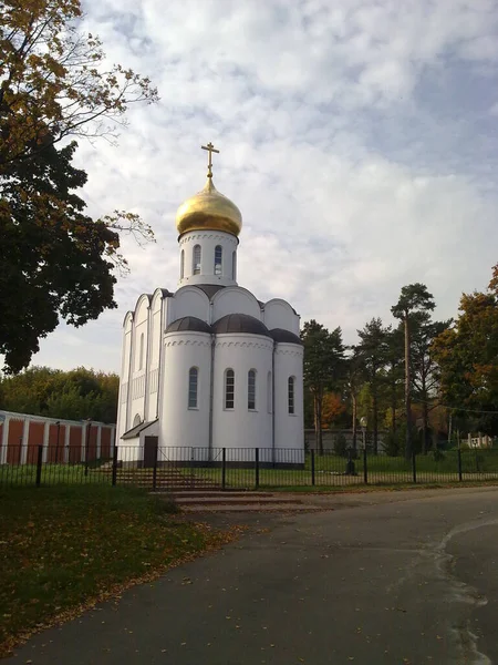 Iglesia Cristiana Ortodoxa Rusa Rusia Bielorrusia Ucrania Catedral Histórica Abadía — Foto de Stock