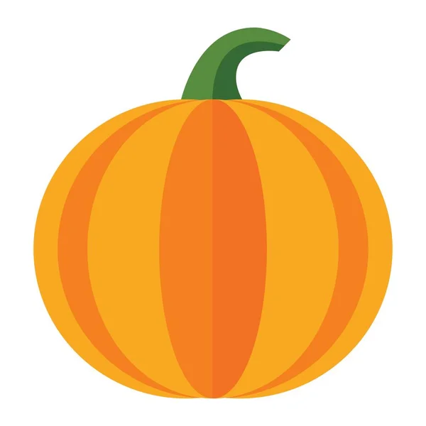 Pumpkin Illustration Icon Para Uso Comercial — Vetor de Stock