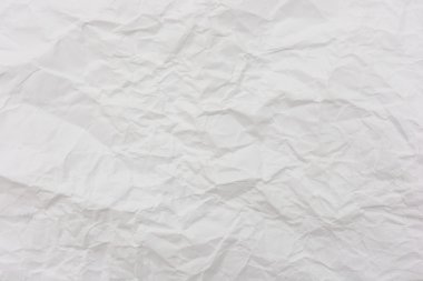 Beyaz buruşuk kağıt dokusu