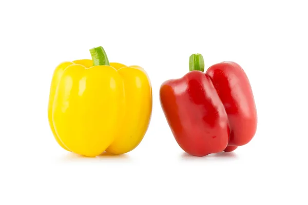 黄色和红色的甜椒 — 图库照片