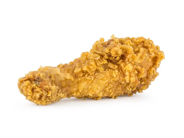 Cosce di pollo fritto marrone dorato — Foto Stock