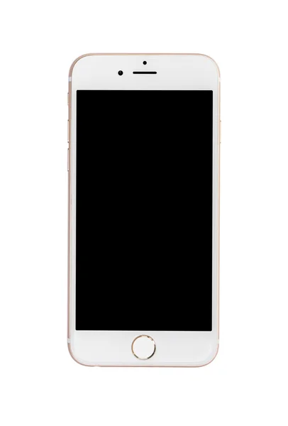 白色背景的移动电话 — 图库照片