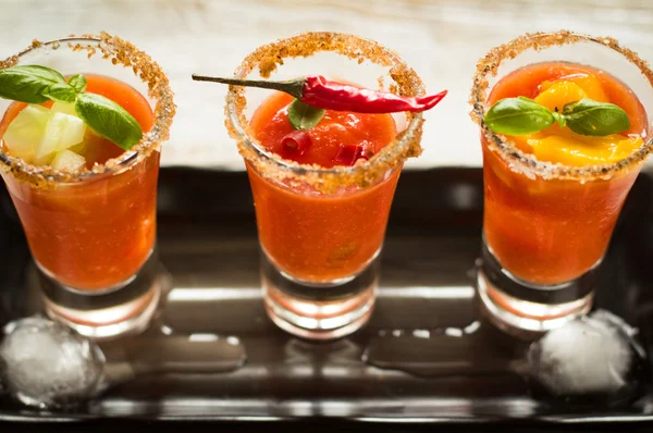 Gazpacho tomato soup — Stock Photo, Image