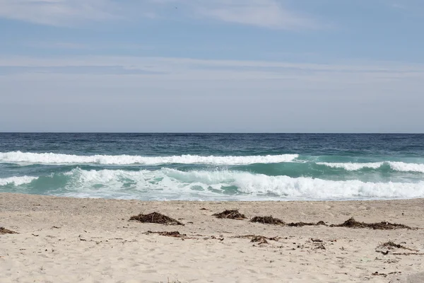 denize bir fırtına sırasında