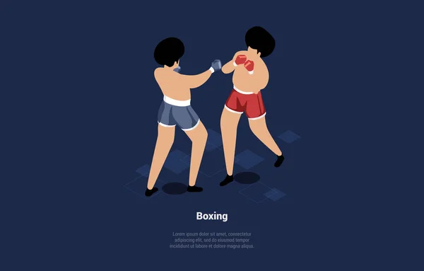 Chess boxing illustration Photographic Print by itisjakob