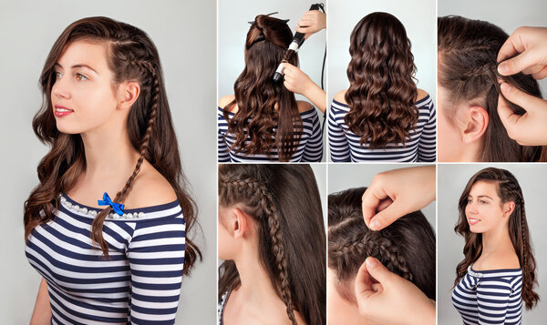 hairstyle for long hair tutorial