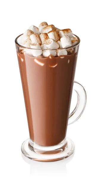 Chocolate quente com marshmallows — Fotografia de Stock