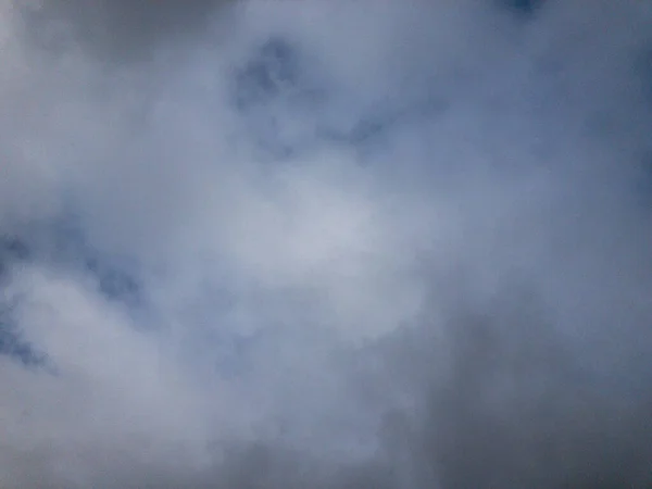 Hermoso Cielo Con Nubes Blancas Grises Azules Hermosa Foto Nubes — Foto de Stock