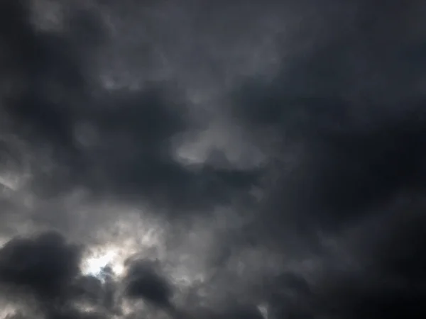 Fotohimmel Mit Grauen Weißen Wolken Sehr Schöne Kombination Aus Grau — Stockfoto