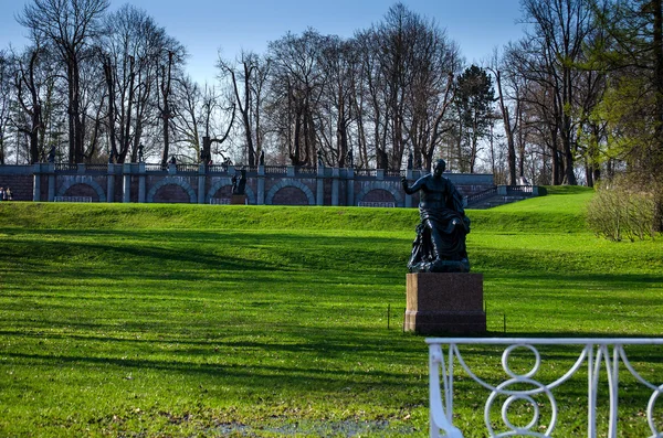 Tsarskoye Selo Catherine Park. Rusya. — Stok fotoğraf