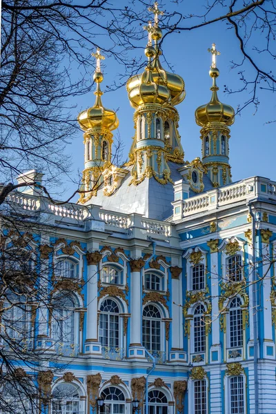 凯瑟琳的宫殿。圣彼得堡。普希金. — 图库照片