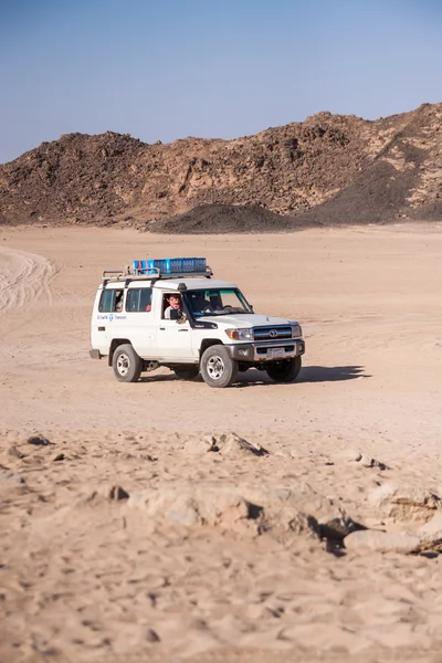 Viaje en el desierto cerca de Hurghada — Foto de Stock