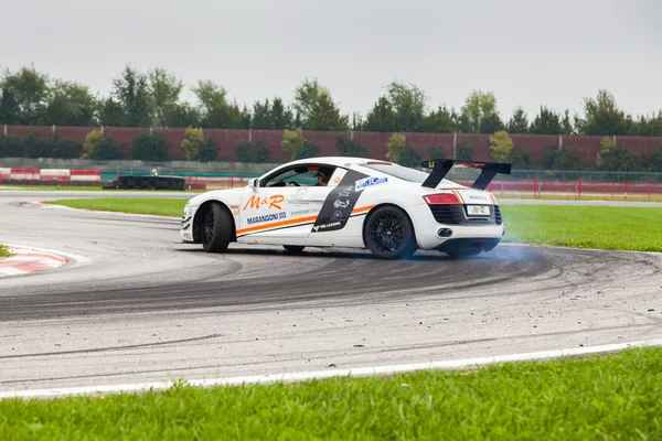 Audi R8 Safety car M & R Team — Foto Stock