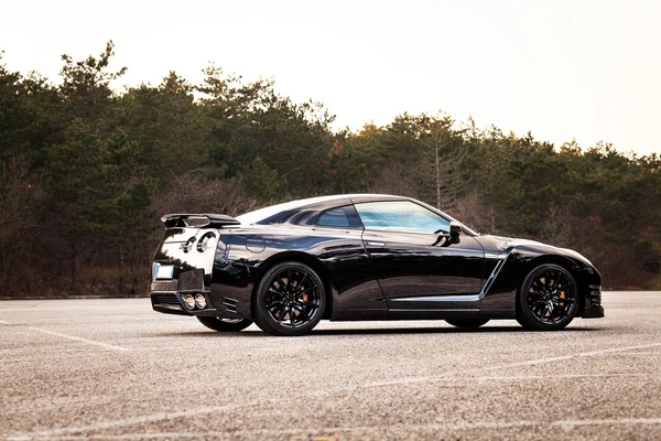 Nissan Gtr Black Edition — Stockfoto