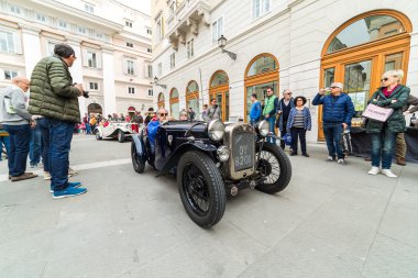 Trieste Opicina tarihi bir düzenlilik Vintage ve sınıf için koşmak