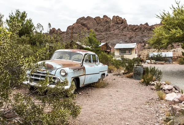 Old rusty car in Nelson Nevada ghost town — Stock Photo, Image