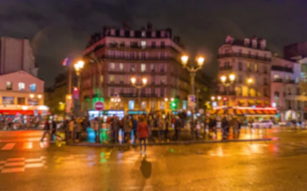 Абстрактный фон: ночная жизнь в Париже — стоковое фото