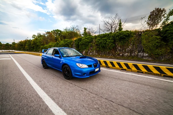 Subaru Impreza ДПІ 2006 версія. — стокове фото