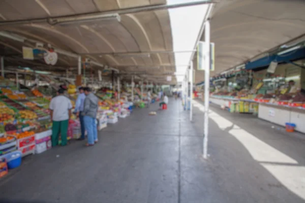 Abstrakt suddiga bakgrunden: Old downtown market — Stockfoto