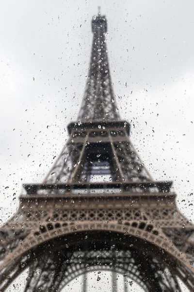 Résumé Arrière-plan flou : Vie urbaine Paris France — Photo