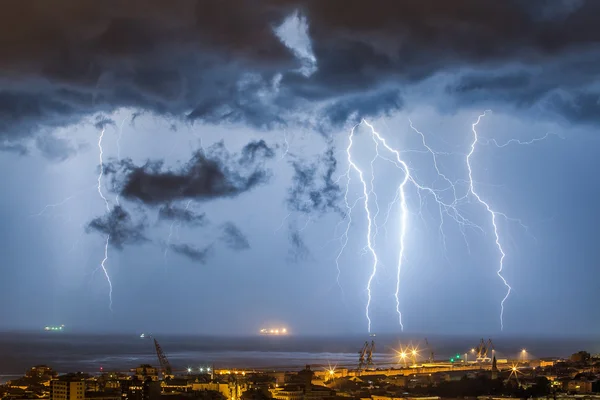 Lightning storm — Stock Photo, Image