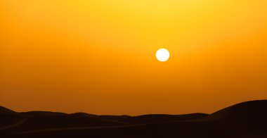 Dubai de günbatımı