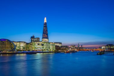Londra gece cityscape