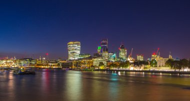 Londra gece cityscape