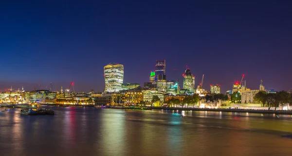 London Night Cityscape — Stock Photo, Image