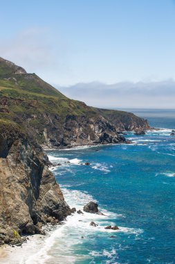 California sahil panoramik görünüm