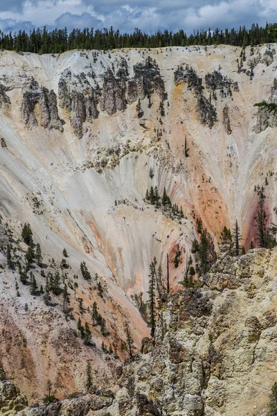 Yellowstone Fall in summer — Stock Photo, Image