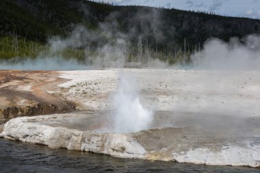 Prismatic bahar Yellowstone Milli Parkı