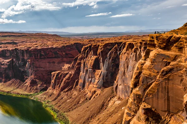 Horseshoe Bend Panorama — Stock Photo, Image